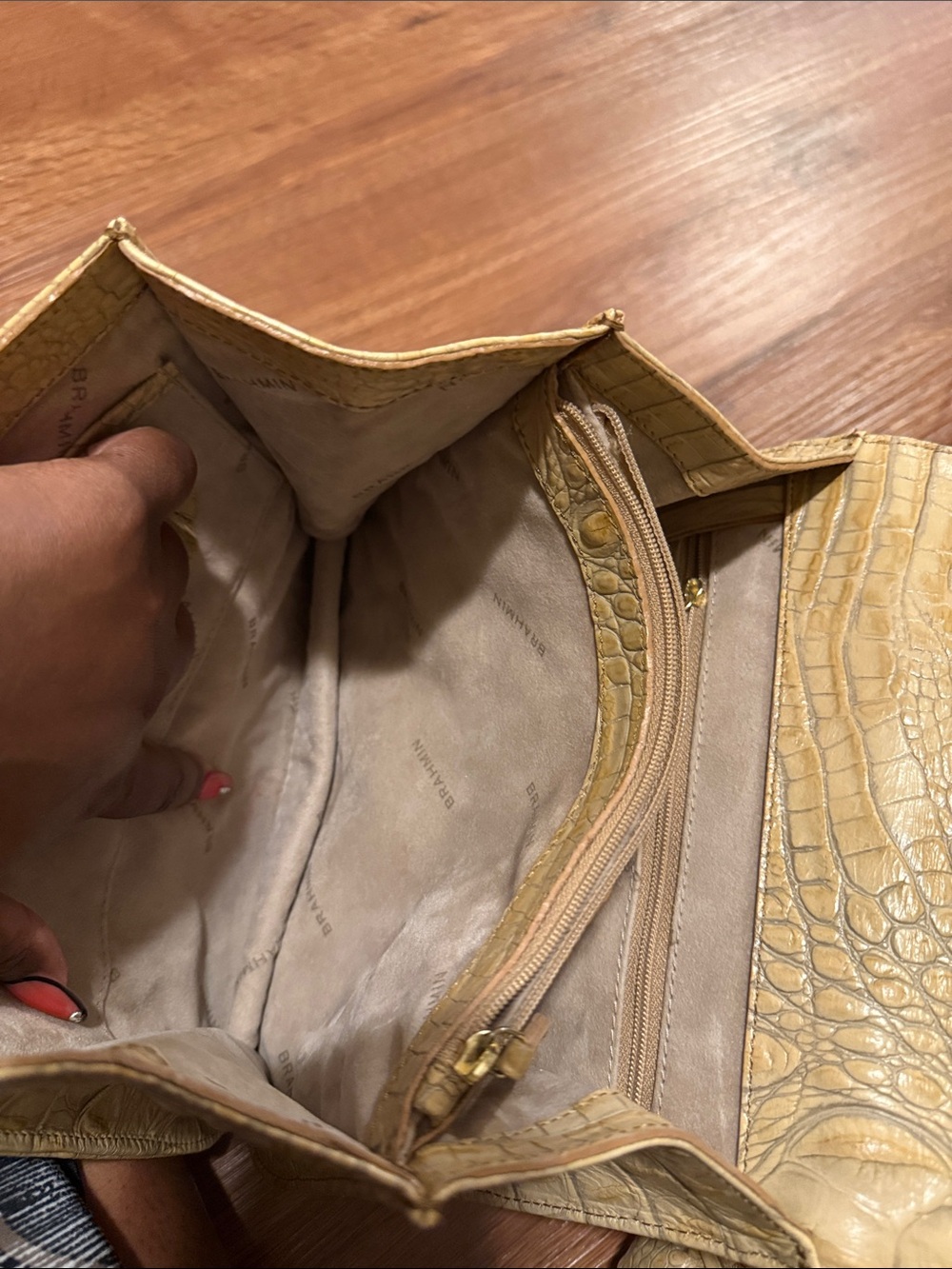Brahmin Vittoria Rose Satchel - Picture 14 of 16